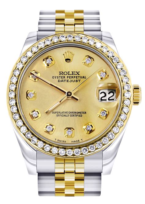 rolex gold diamond bezel|authentic rolex dials and bezels.